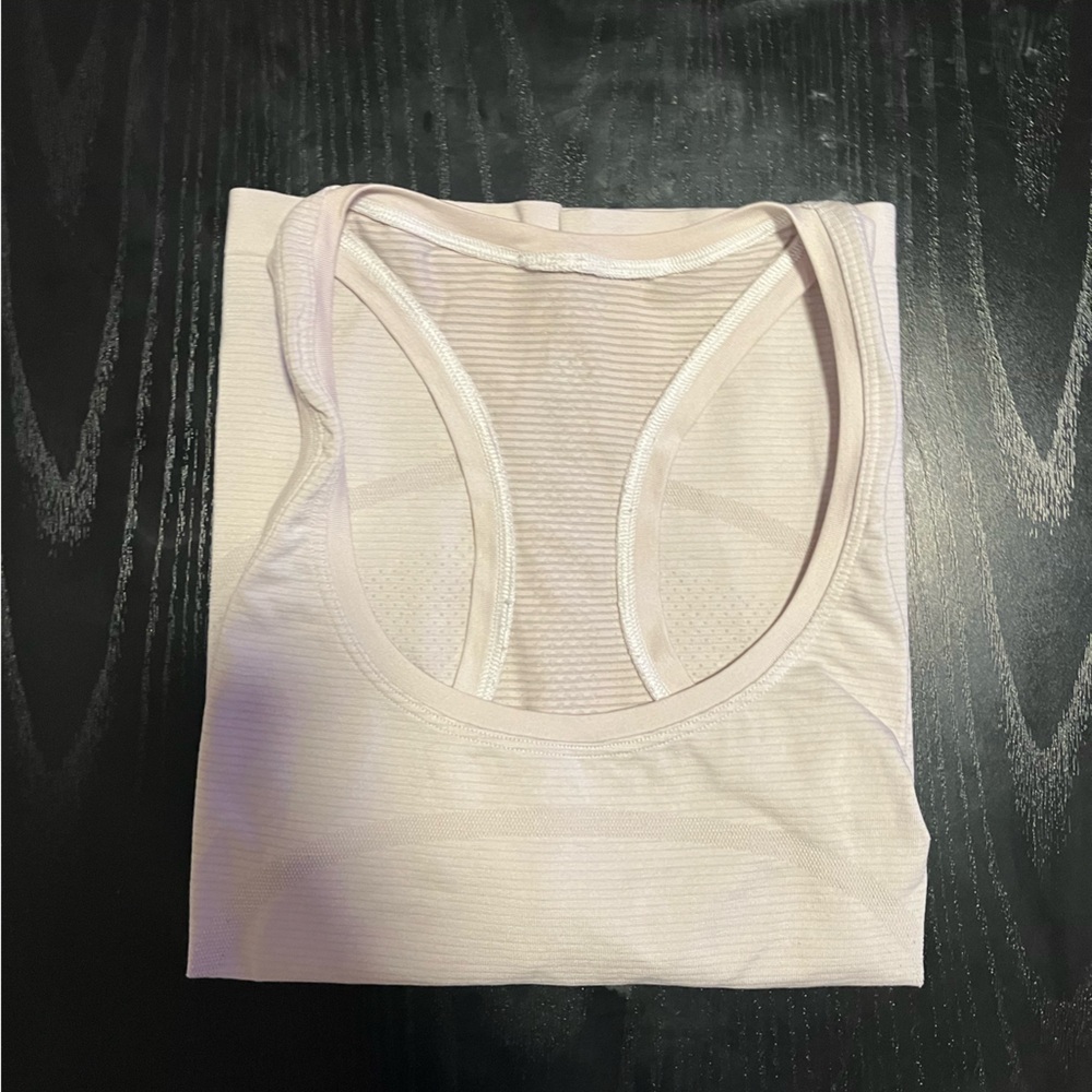 White Lululemon Tank